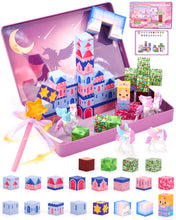 Carica l'immagine nel visualizzatore Galleria, Dreamy Castle Magnetic Blocks