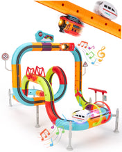 Carica l'immagine nel visualizzatore Galleria, 3D Anti-Gravity Rail Car Set - 59PCS