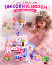 Carica l'immagine nel visualizzatore Galleria, Dreamy Castle Magnetic Blocks