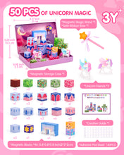 Carica l'immagine nel visualizzatore Galleria, Dreamy Castle Magnetic Blocks