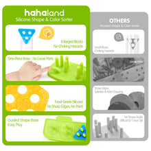 Load image into Gallery viewer, Silicone Sorting & Stacking Sensory Toy
