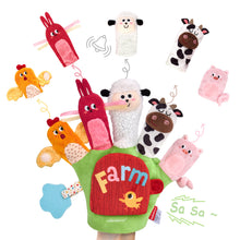Charger l'image dans la visionneuse de la galerie, Montessori Farm Animal Hand Puppets