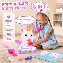 Cargar imagen en el visor de la Galería, My First Interactive Plush Doctor Kit