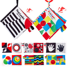 Cargar imagen en el visor de la Galería, Visual Stimulation Black and White Baby Books
