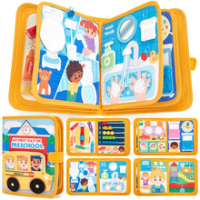 Load image into Gallery viewer, First Day of School Busy Book