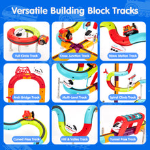 Carica l'immagine nel visualizzatore Galleria, 3D Anti-Gravity Rail Car Set - 112PCS