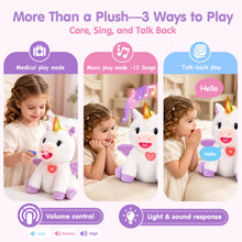 Cargar imagen en el visor de la Galería, My First Interactive Plush Doctor Kit