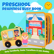 Load image into Gallery viewer, First Day of School Busy Book
