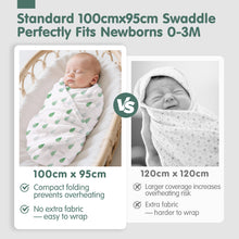 Load image into Gallery viewer, Muslin Swaddle Blankets Bamboo - 4 Types
