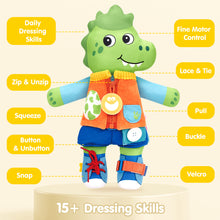 Load image into Gallery viewer, 2-in-1 Montessori Plush Busy Doll
