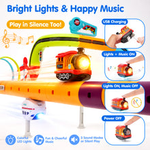 Carica l'immagine nel visualizzatore Galleria, 3D Anti-Gravity Rail Car Set - 112PCS