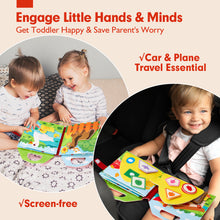 Load image into Gallery viewer, Farm Animals Quiet Busy Book for Toddlers