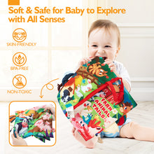 Load image into Gallery viewer, Baby Books 0-6 Months Tummy Time Toys