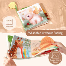 Load image into Gallery viewer, Baby Books 0-6 Months Tummy Time Sensory Toy