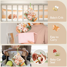 Load image into Gallery viewer, Baby Books 0-6 Months Tummy Time Sensory Toy