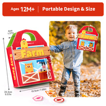 Load image into Gallery viewer, Farm Animals Quiet Busy Book for Toddlers