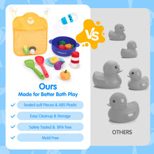 Laden Sie das Bild in den Galerie-Viewer, Color Changing Bath Soup Kitchen Playset