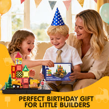 Laden Sie das Bild in den Galerie-Viewer, 42PCS MAGNETIC TILES CONSTRUCTION SET