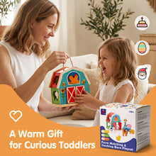 Laden Sie das Bild in den Galerie-Viewer, Farm Matching & Stacking Barn Playset