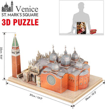 Load image into Gallery viewer, Cubicfun® 3D Puzzle Venice St.Mark's Square