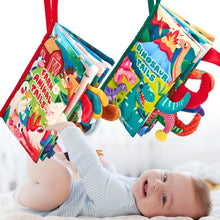 Load image into Gallery viewer, 2 PCS Soft Baby Books 0-6 Months