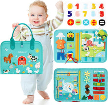 Load image into Gallery viewer, Toddler Busy Board Farm Animal Theme