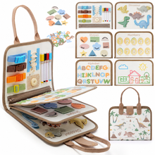 Cargar imagen en el visor de la Galería, Montessori Busy Board for Toddlers 2-4