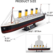 Load image into Gallery viewer, 3D Puzzles 34.6" LED Titanic Ship - Hahaland