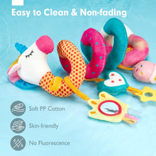 Load image into Gallery viewer, Unicorns Stroller Car Seat Toys for 0-6 Months