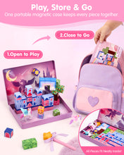 Carica l'immagine nel visualizzatore Galleria, Dreamy Castle Magnetic Blocks
