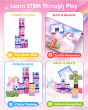 Carica l'immagine nel visualizzatore Galleria, Dreamy Castle Magnetic Blocks
