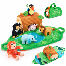 Load image into Gallery viewer, My First Plush Jungle Friend Set
