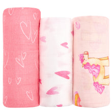 Load image into Gallery viewer, Muslin Swaddle Blankets Bamboo - 4 Types
