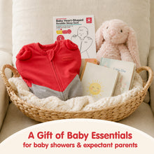 Laden Sie das Bild in den Galerie-Viewer, HEART-SHAPED ARMS-UP SLEEP SACK (RED)
