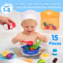Laden Sie das Bild in den Galerie-Viewer, Color Changing Bath Soup Kitchen Playset
