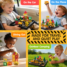 Laden Sie das Bild in den Galerie-Viewer, 42PCS MAGNETIC TILES CONSTRUCTION SET
