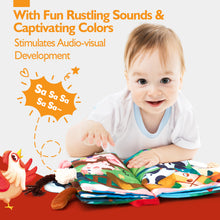 Load image into Gallery viewer, Baby Books 0-6 Months Tummy Time Toys
