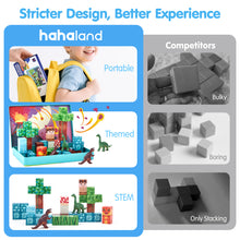 Load image into Gallery viewer, hahaland Mini Magnetic Blocks Travel Set
