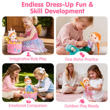 Load image into Gallery viewer, 3-in-1 Magical Dress-Up Doll Set
