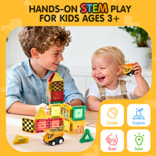 Laden Sie das Bild in den Galerie-Viewer, 42PCS MAGNETIC TILES CONSTRUCTION SET
