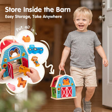 Laden Sie das Bild in den Galerie-Viewer, Farm Matching &amp; Stacking Barn Playset
