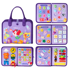 Load image into Gallery viewer, 7-in-1 Montessori Busy Board 3 Year Old
