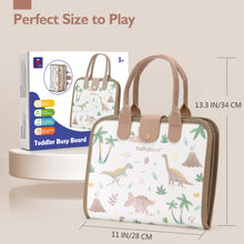 Load image into Gallery viewer, Montessori Busy Board for Toddlers 2-4

