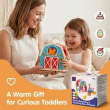 Laden Sie das Bild in den Galerie-Viewer, Farm Matching &amp; Stacking Barn Playset
