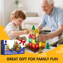 Laden Sie das Bild in den Galerie-Viewer, 42PCS MAGNETIC TILES CONSTRUCTION SET
