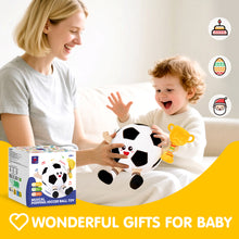 Load image into Gallery viewer, Baby Crawling Plush Toy - Soccer
