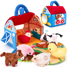 Cargar imagen en el visor de la Galería, Stuffed Farm Animals with Real Sounds
