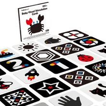 Laden Sie das Bild in den Galerie-Viewer, High Contrast Black and White Baby Flashcards
