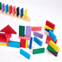 Load image into Gallery viewer, Hahaland Wooden Domino Set
