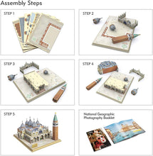 Load image into Gallery viewer, Cubicfun® 3D Puzzle Venice St.Mark&#39;s Square
